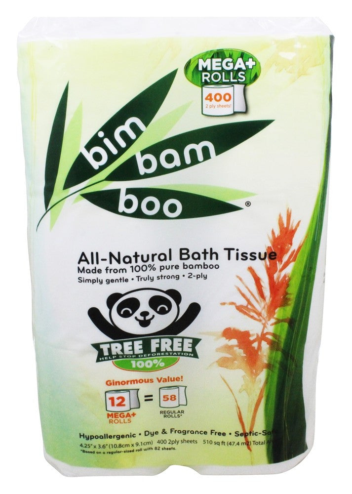 BMBOO BATHROOM TISSUE ( 8 X 12 CT )