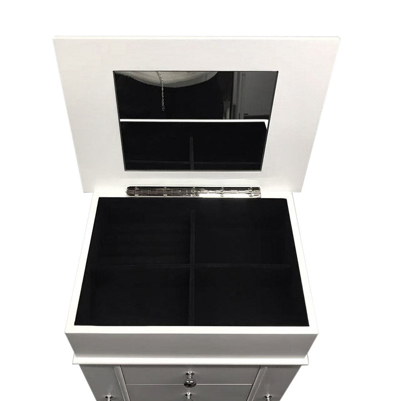 Jewelery cabinet, white